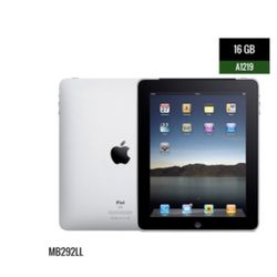 Apple iPad 1 (2010) 9.7-inch Black A1219 Wi-Fi 16 GB