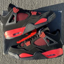 Jordan 4 Retro Red Thunder 