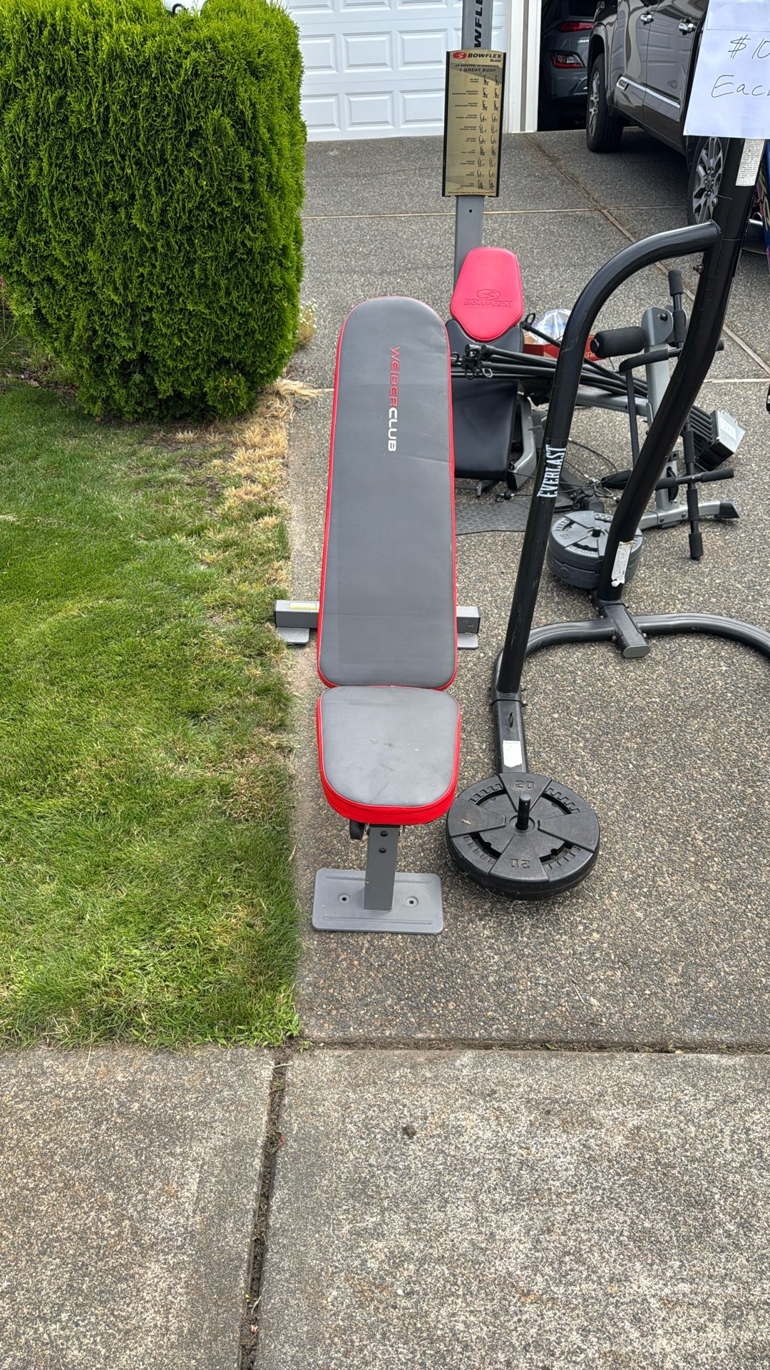 Weirder Club Bench