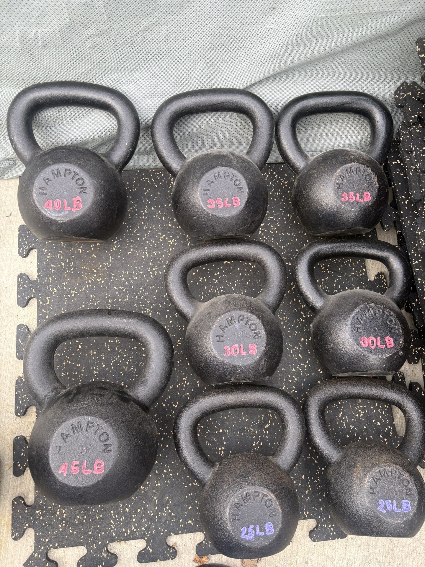 Kettle Bells One Dollar Per Pound 