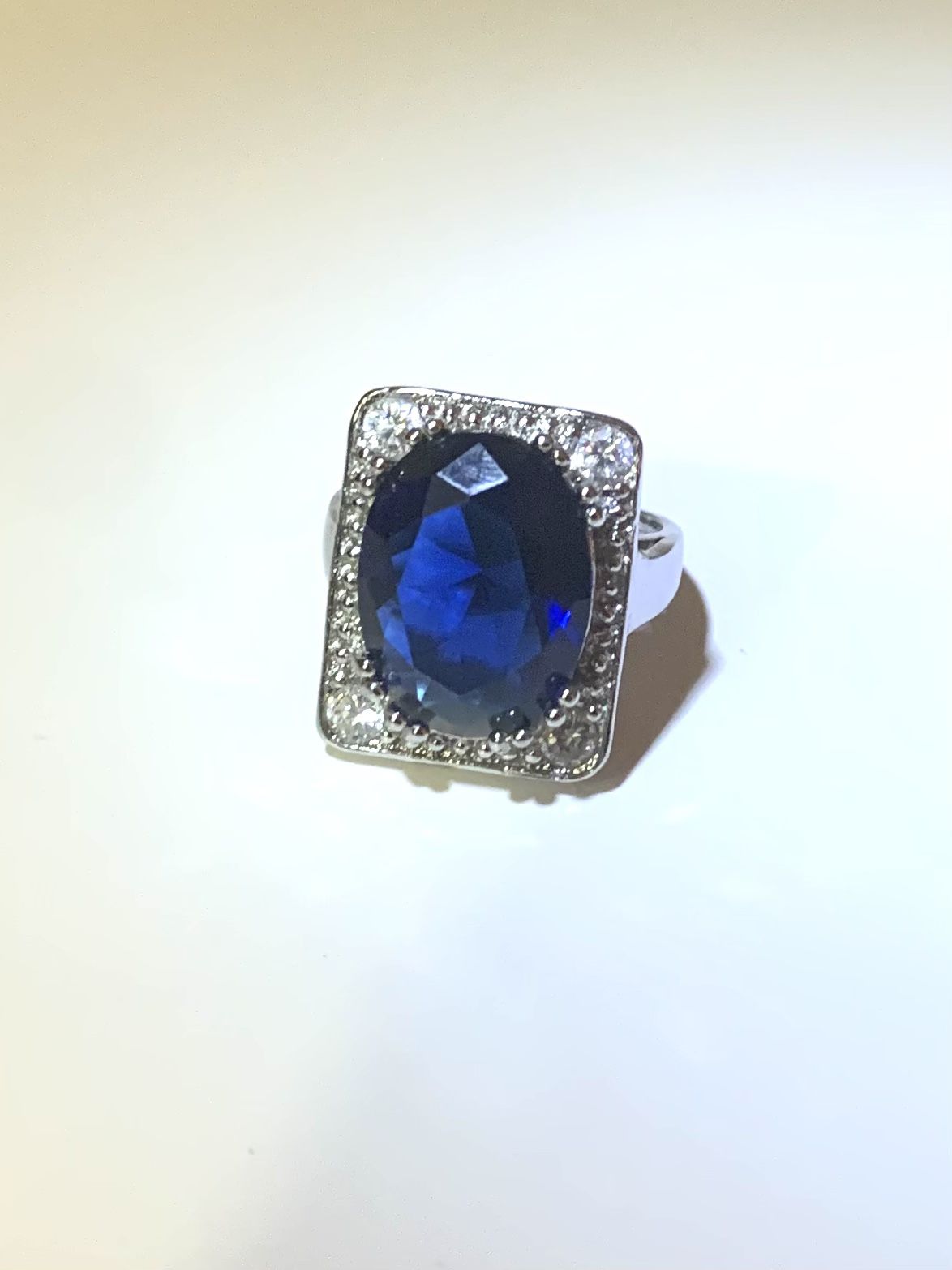 Fashion Sapphire Ring, Size 6.5