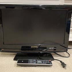 Sylvania TV With Built-in DVD Player