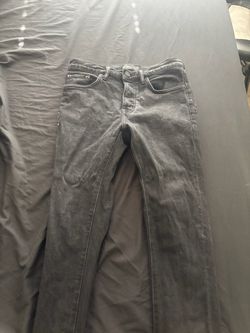 Purple jeans