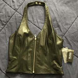 Wilson Leather Halter Top