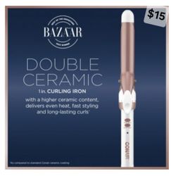 Conair Double Ceramic 1" Curling Iron