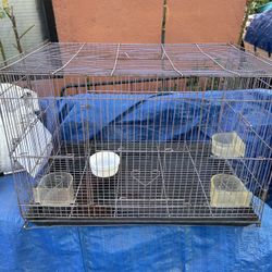 Jaula Para  Perikitos Mide16 Por 14
