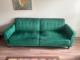 Green futon