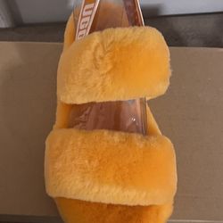 Orange Ugg Oh Yeah Slides