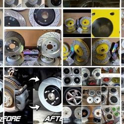 Brakes Rotors Discs 2wd 4x4 Drill Slot Rotors Rotores Frenos Ceramicos Brake Pads INSTALLATION AVAILABLE 