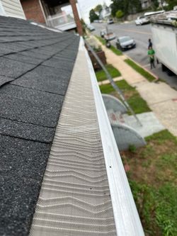 Gutter guard style 6”