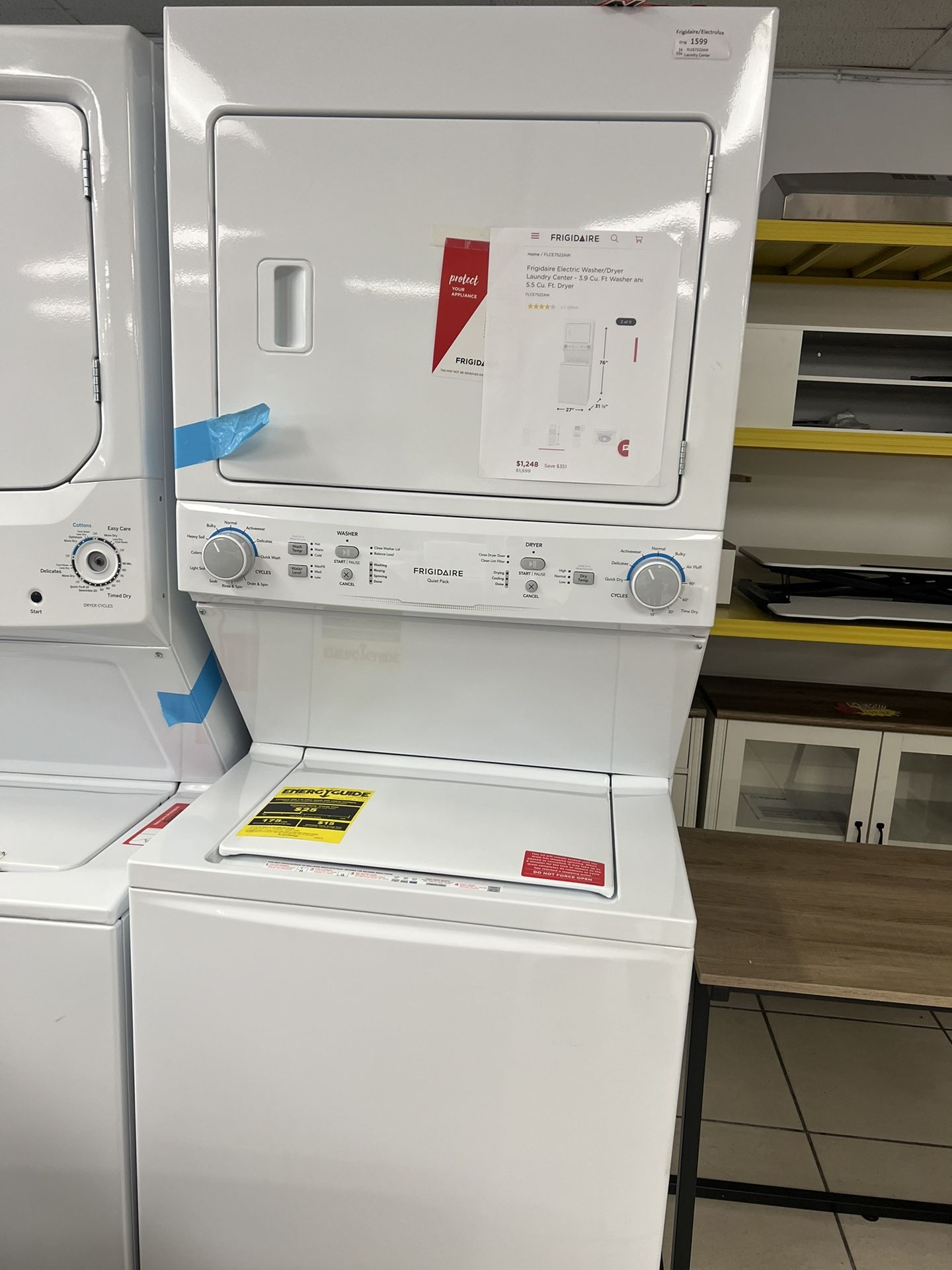 Frigidaire washer dryer tower