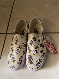 Limited Edition Disney Minnie Mouse Slip On Vans 