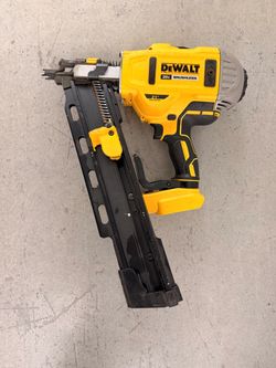 Dewalt cordless framing nail gun