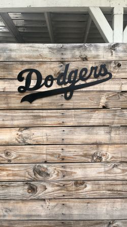 Dodgers Metal Sign 