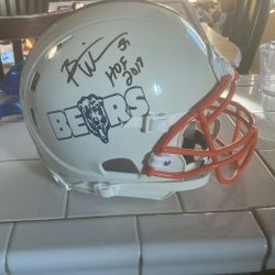 Brian Urlacher Signed Helmet 