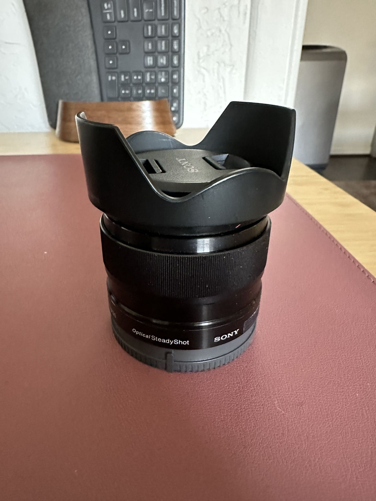 Sony - 35mm f/1.8 Prime Lens for Most NEX E-Mount Cameras - Black