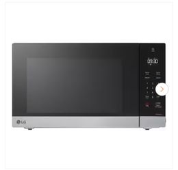 NeoChef 1.5 cu. ft. 1100-Watt Countertop Microwave in Stainless Steel with Smart Inverter