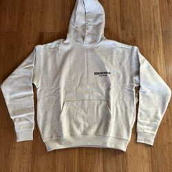 Essentials Light Oatmeal Hoodie