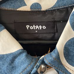 Imran Potato imran potato LV logo quilting jacket