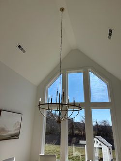 Chandelier - Aged Brass