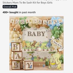 Winnie The Pooh Baby Shower Decoration