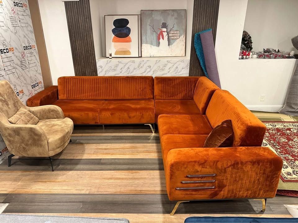 Tufted L Shaped Sectionals