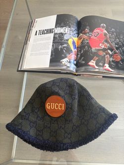 Authentic Gucci GG Monogram Wool Bucket Hat – Size M 58cm