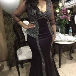 Purple Eggplant Dress Pick Up Only 