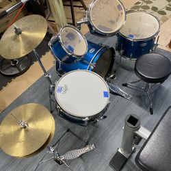 Kids Size Drums Set Small New Snare Head