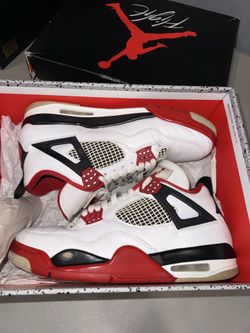 Jordan 4 fire red Sz 10