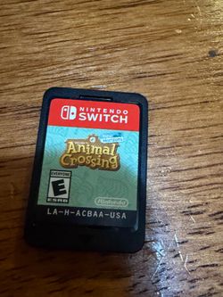Animal Crossing Nintendo Switch Game
