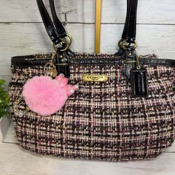❤️Coach Tweed Bag❤️