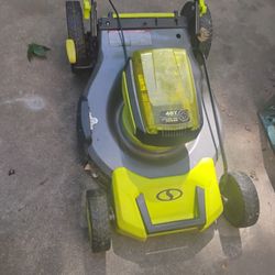 Sunjoe 48 Volt Mower