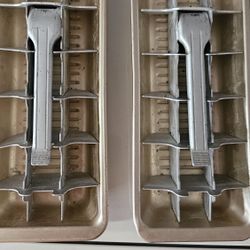 Vintage 50’s Aluminum Ice Trays