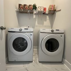 Washer & Dryer Set – Like New, Bought Aug 2024