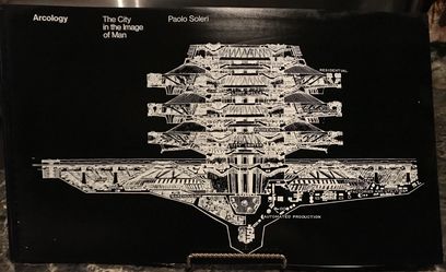 Arcology Rare Book The City in the image of Man Paola Soleri
