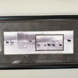 Framed Horse Wall Art
