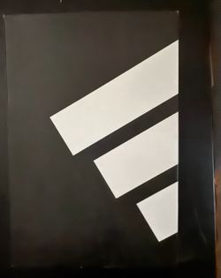 Adidas Black Shopping Bag