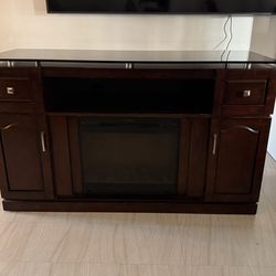 Tv Stand With Fire Place