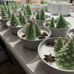 Custom Pine Scented Forest Candles - Perfect For Gifting! 