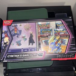 Pokemon Cards Cynthia’s Garchomp EX Premium Collection