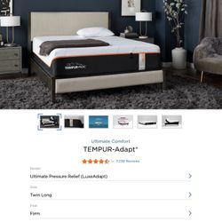 Twin Xl Size Tempurpedic Luxe Adapt Firm Memory Foam Mattress Bed Serta Sealy Purple Premier Aireloom Kluft Leesa Dreamcloud Casper Nectar Beautyrest 