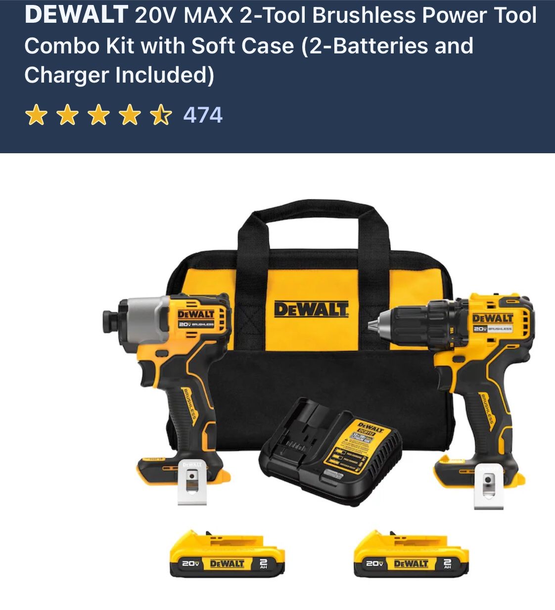 Dewalt Combo Kit