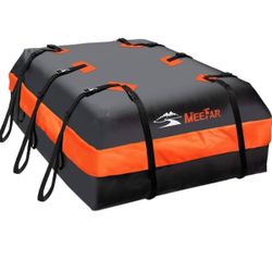 Car Top Carrier Meefar 20cu Ft Waterproof New In Open Box