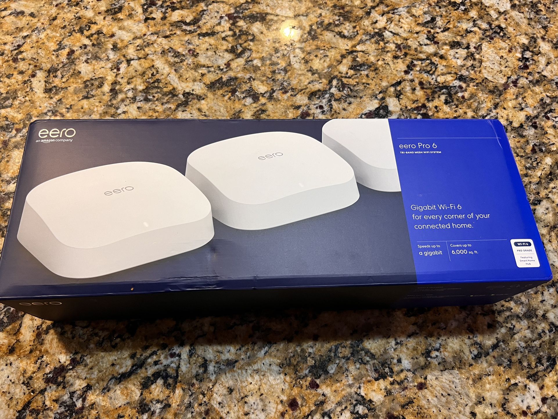 Eero Pro 6 - Tri-band Mesh Routers - 3 Pack