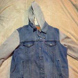 HYBRID HOODIE TRUCKER JACKET