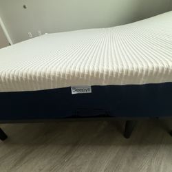 Queen Size Adjustable Bed.   Mattress Firm.  