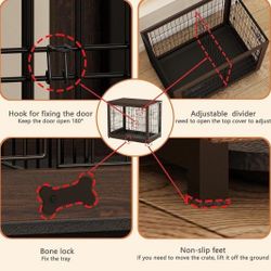 Dog Cage jaula.mesa of dog  Size Xl  43.2x