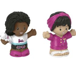 Fisher Price Barbie Little People Toy Set 2 Pc Girls Dolls NEW Toddler Kids Toy