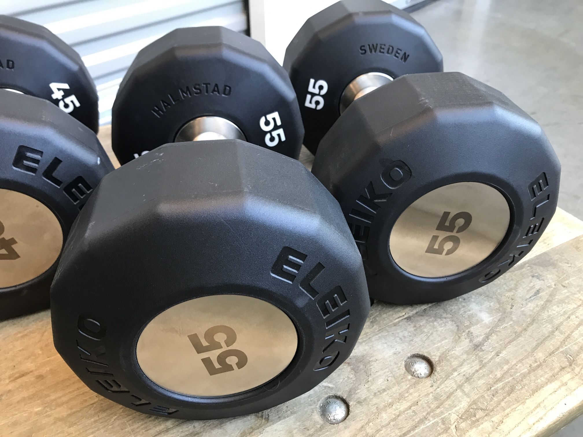 ELEIKO EVO ROTATING DUMBBELLS 55 LB LIKE NEW for Sale in Issaquah, WA ...